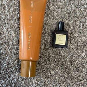 CYKLAR Vanilla Verve Body Cream and Perfume Oil